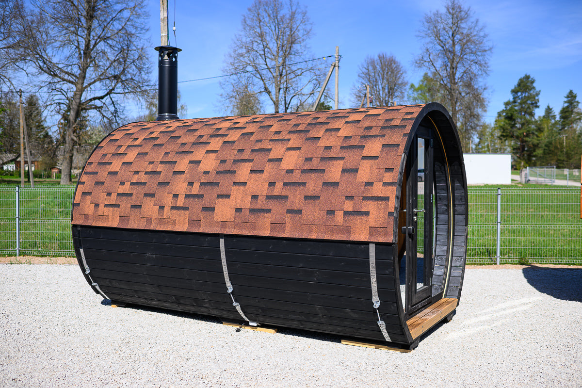 Sauna Suzi 400x230 spruce/thermo pine