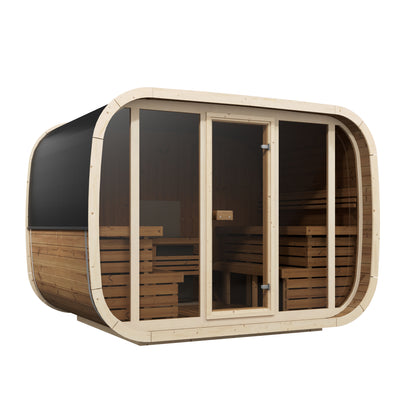 Sauna Clara 320*230 spruce/thermo pine