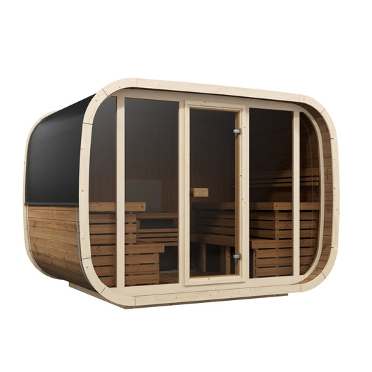 Sauna Clara 320*230 spruce/thermo pine