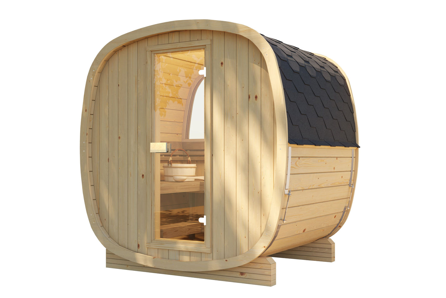 Sauna Ucu160 spruce/thermo pine