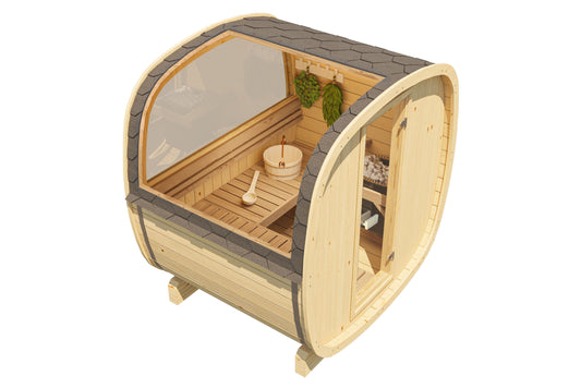 Sauna Ucu160 spruce/thermo pine