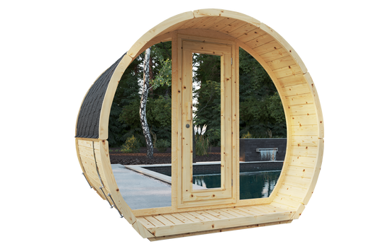 Sauna Suzi 200x230 spruce/thermo pine