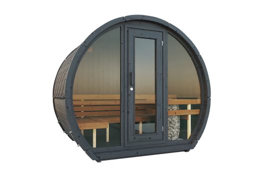 Sauna Suzi 160 spruce/thermo pine