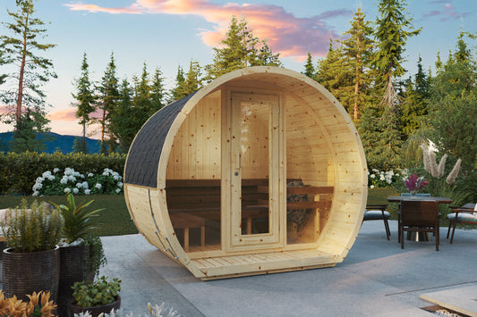 Sauna Suzi 200x230 spruce/thermo pine