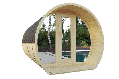 Sauna Suzi 330x230 spruce/thermo pine