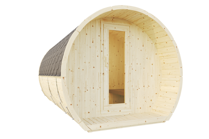 Sauna Suzi 400x230 spruce/thermo pine