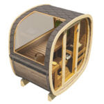 Sauna Ucu130 spruce/thermo pine
