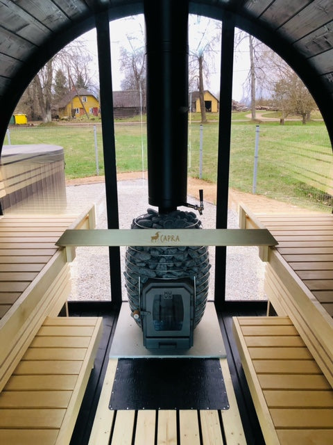 Sauna Suzi 400x230 spruce/thermo pine